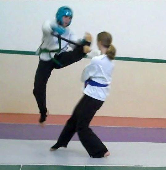 taekwondo fighting