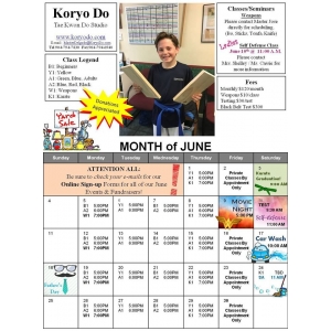 2017-06 June Calendar