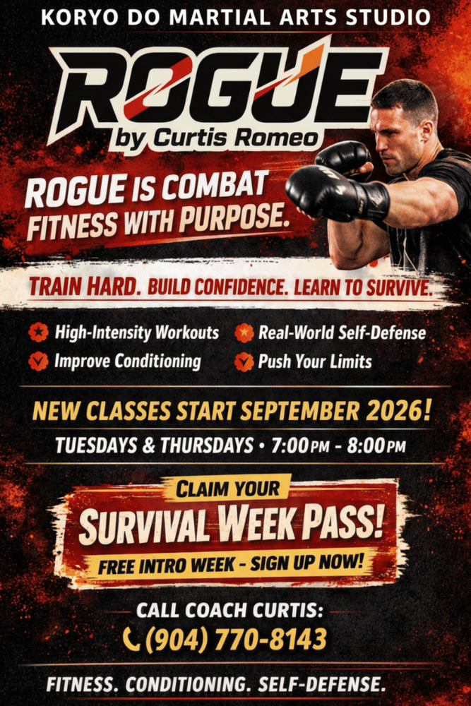 ROGUE Combat Fitness - Main Flyer (2026)